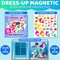 Magnetic Dress-Up Dolls for Kids with 35 Magnetic Pcs | Mermaids